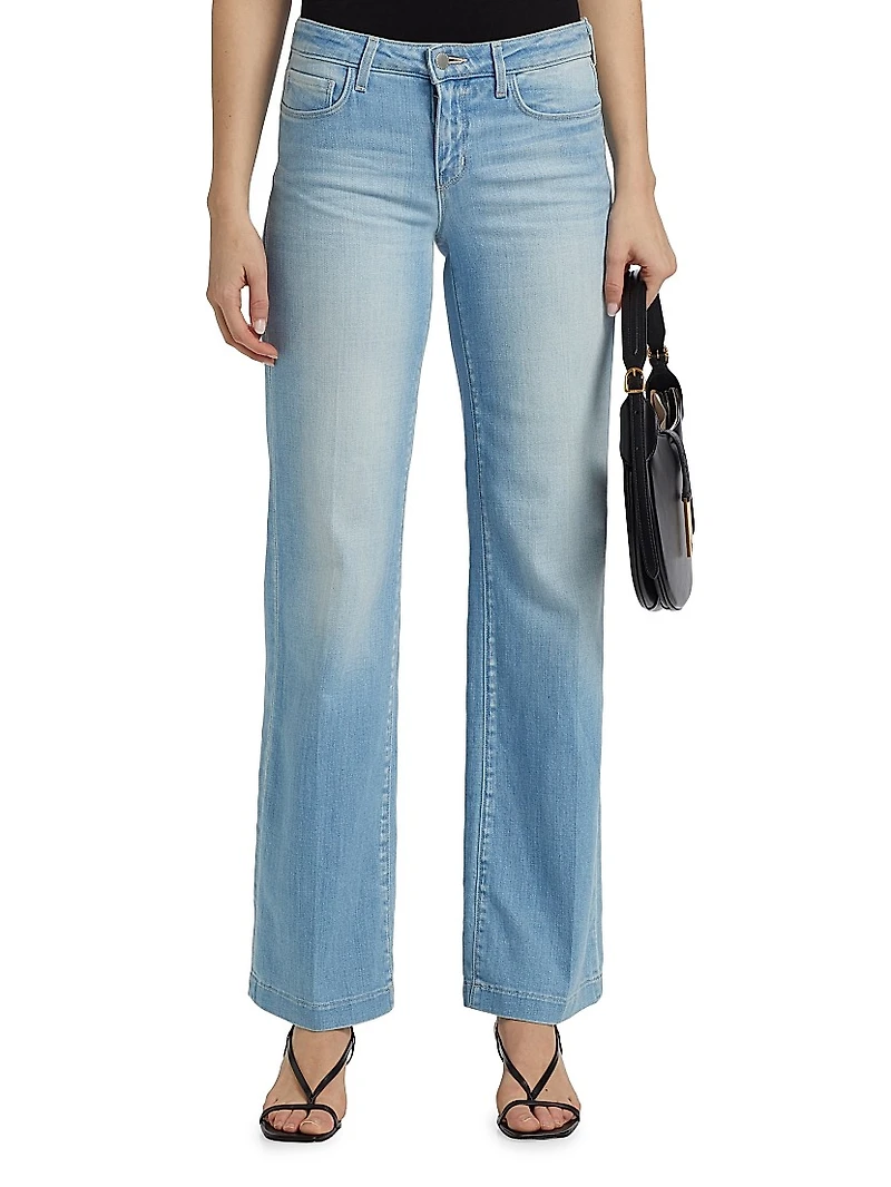 Joanne Low-Rise Wide-Leg Jeans