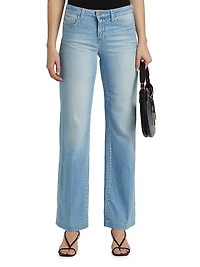 Joanne Low-Rise Wide-Leg Jeans