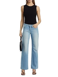 Joanne Low-Rise Wide-Leg Jeans