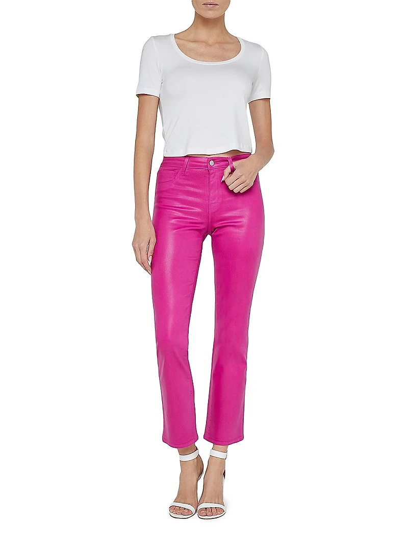 Tati High-Rise Micro Bootcut Pants
