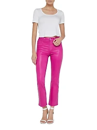Tati High-Rise Micro Bootcut Pants