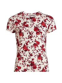 Ressi Rose Floral Knit T-Shirt