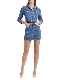 Jolene Denim Miniskirt