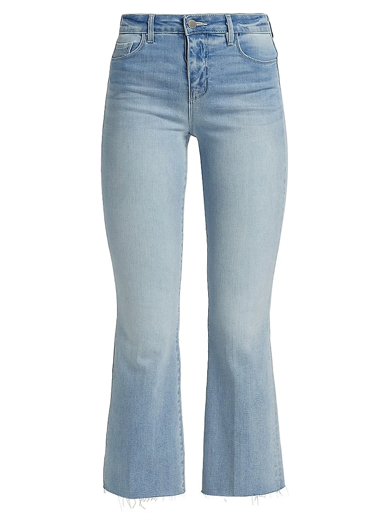 Kendra Flared Crop Jeans