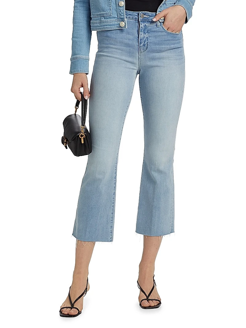 Kendra Flared Crop Jeans