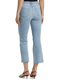 Kendra Flared Crop Jeans