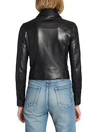 Cropped Jacket Lambskin