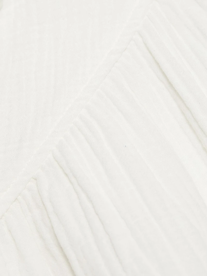 Sayer Double Gauze Cotton Top