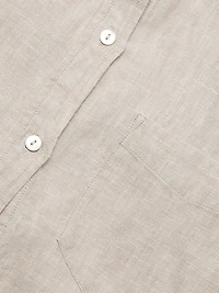 Val Linen Shirtdress