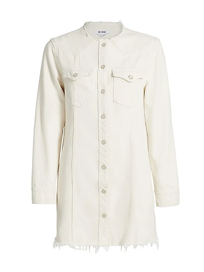 The Riley Denim Minidress