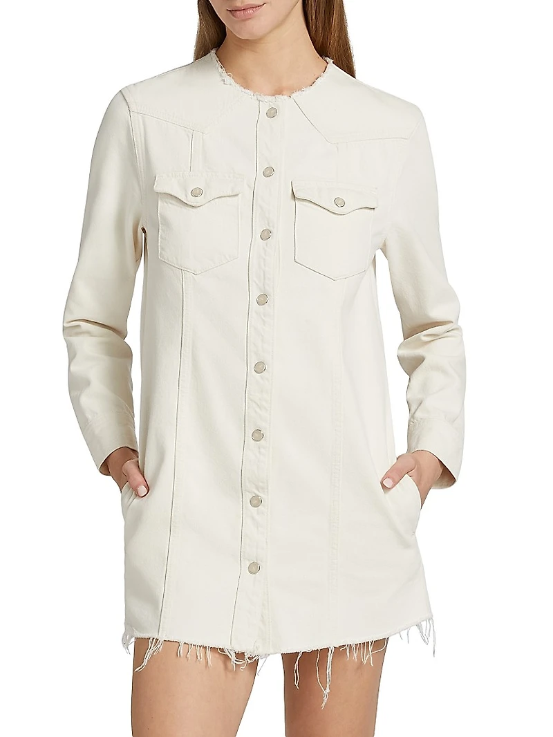 The Riley Denim Minidress