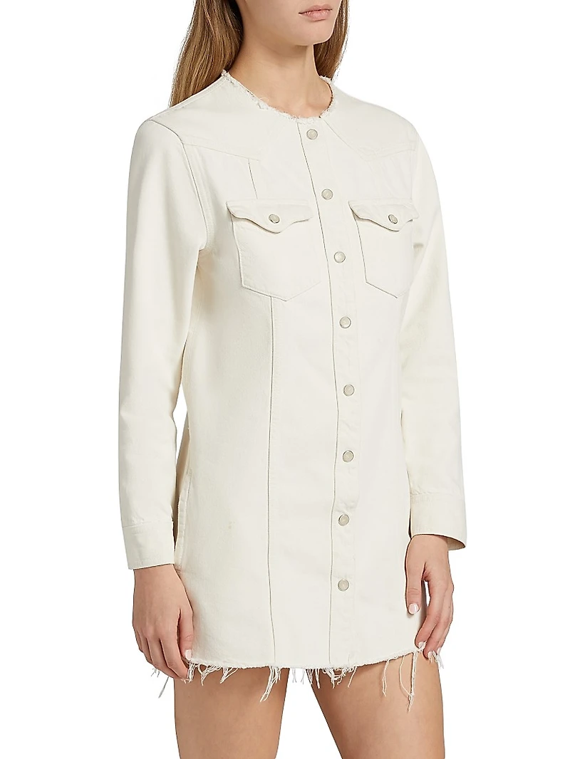 The Riley Denim Minidress