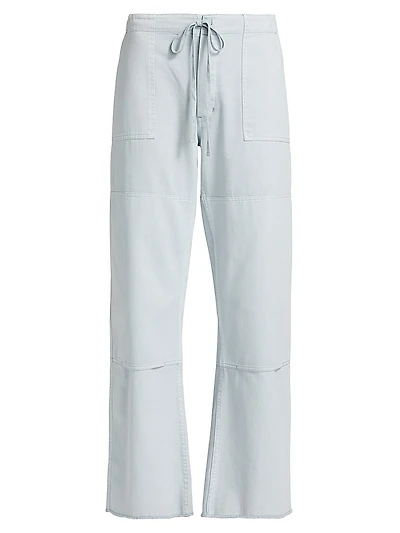 Beach Cotton Drawstring Pants