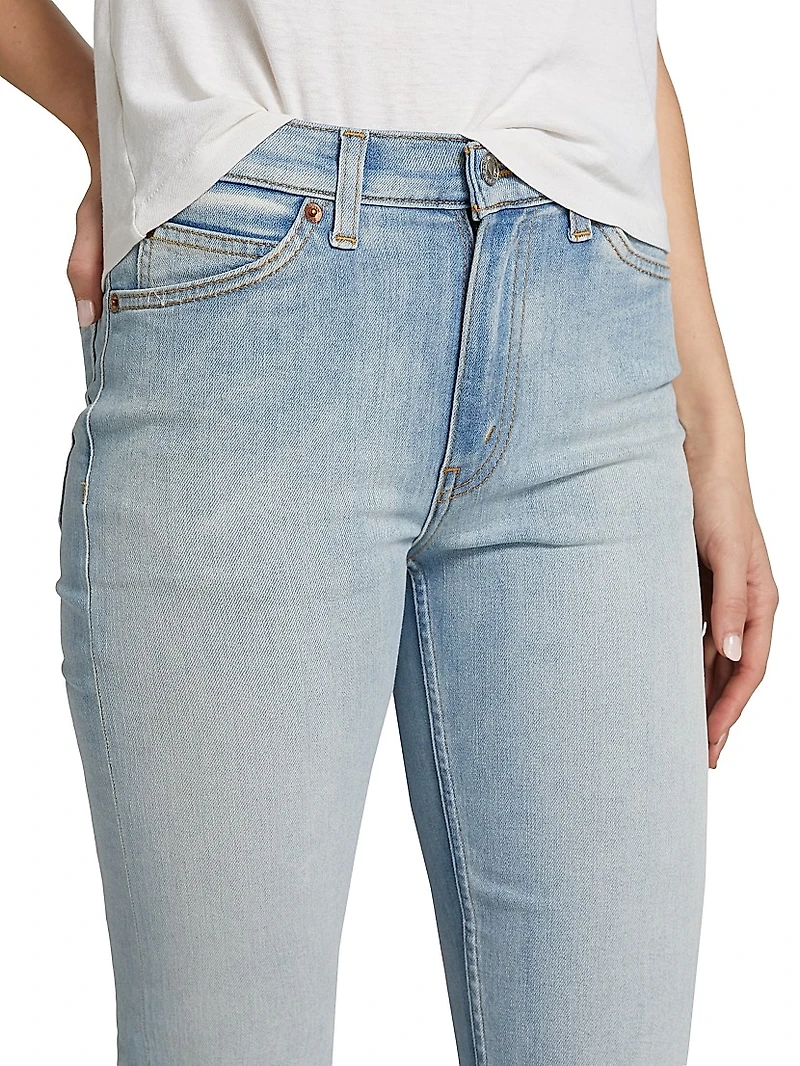 70s Crop Boot-Cut Jeans