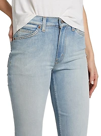 70s Crop Boot-Cut Jeans