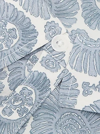 Sun Print Button-Front Shirt