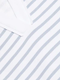 Striped Cotton Polo Shirt