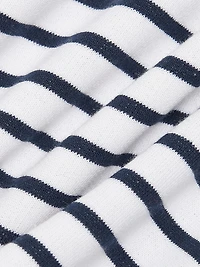 Striped Cotton-Blend Tank Top