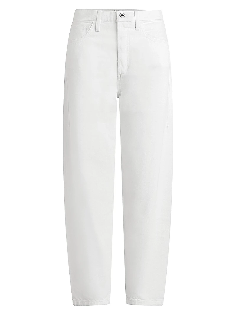 The Nikki Mid-Rise Barrel Jeans