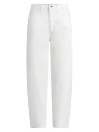 The Nikki Mid-Rise Barrel Jeans