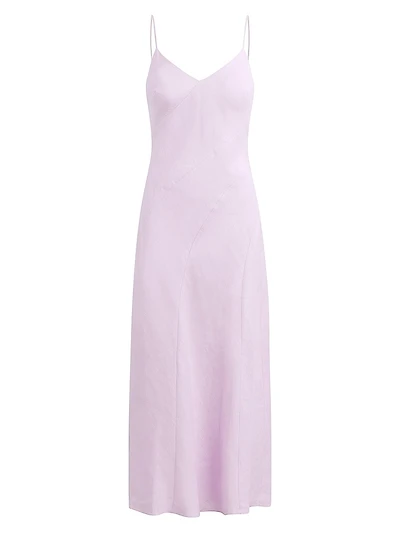 Josette Flowy Linen Slipdress