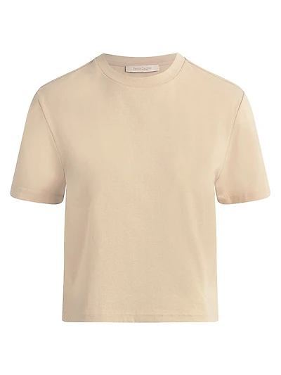 The Favorite Short-Sleeve Crop T-Shirt