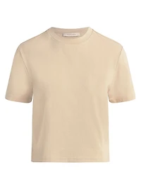 The Favorite Short-Sleeve Crop T-Shirt