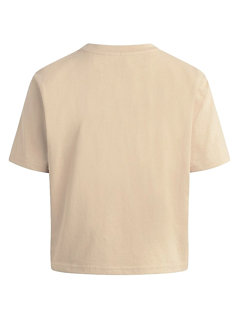 The Favorite Short-Sleeve Crop T-Shirt