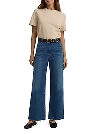 The Favorite Short-Sleeve Crop T-Shirt