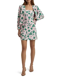 The Willow Floral Stretch Cotton Bolero