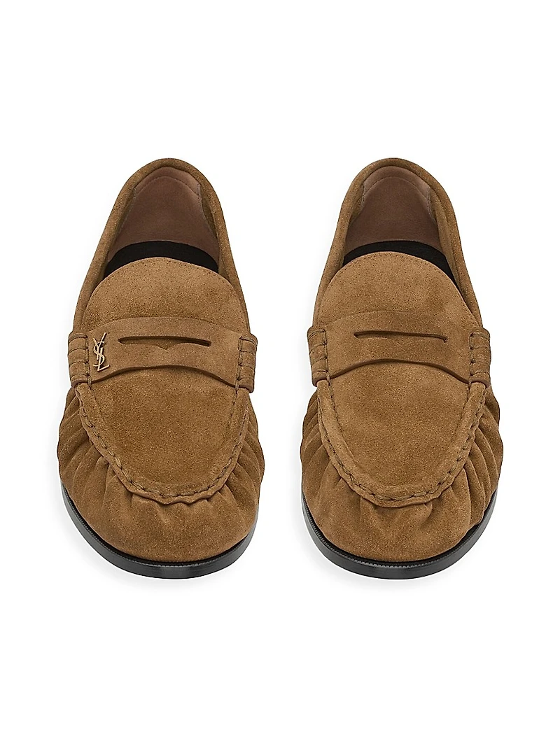 Men's Le Loafer Penny Slippers Suede