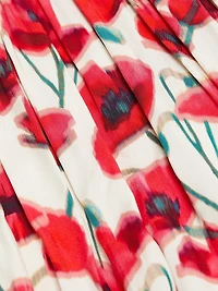Florence Floral Square-Neck Maxi Dress