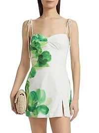 Taylor Floral Cotton Skort Romper