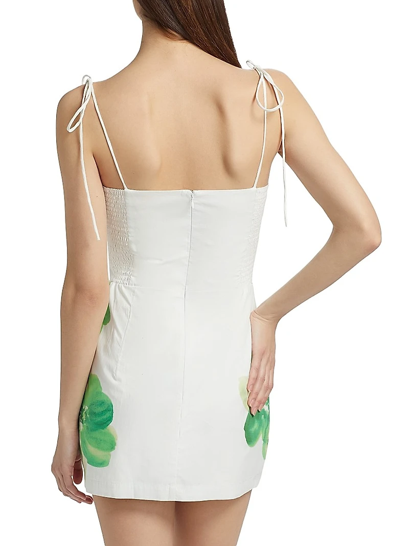 Taylor Floral Cotton Skort Romper