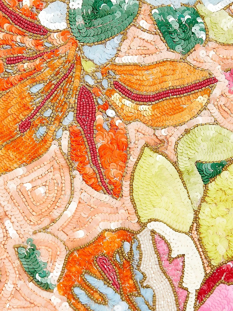 Augustine Sequin Floral Minidress
