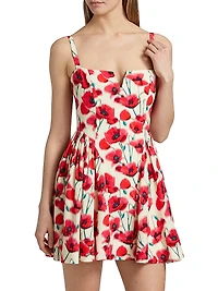 Sarabeth Floral Sleeveless Minidress
