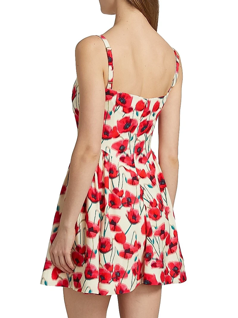 Sarabeth Floral Sleeveless Minidress