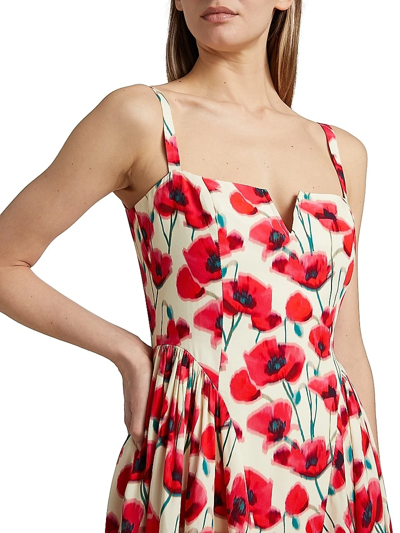 Sarabeth Floral Sleeveless Minidress