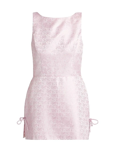 Avelina Floral Brocade Skort Romper