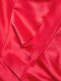 Magnolia Ruffled Silk Strapless Minidress