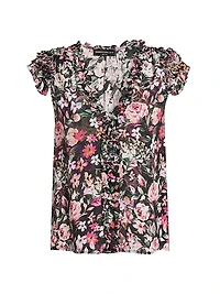 Sia Floral Print Blouse