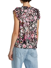 Sia Floral Print Blouse