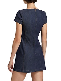 Brunella Stretch Denim Minidress