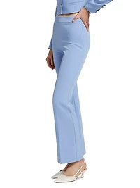 Nellie Crepe Flared Pants
