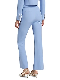 Nellie Crepe Flared Pants