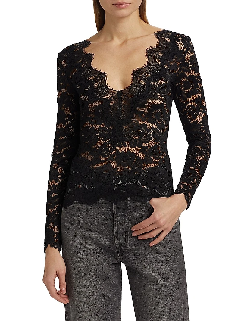 Yoko Lace Top