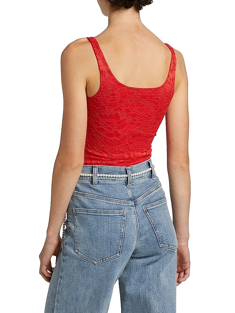 Gigi Floral Lace Bodysuit