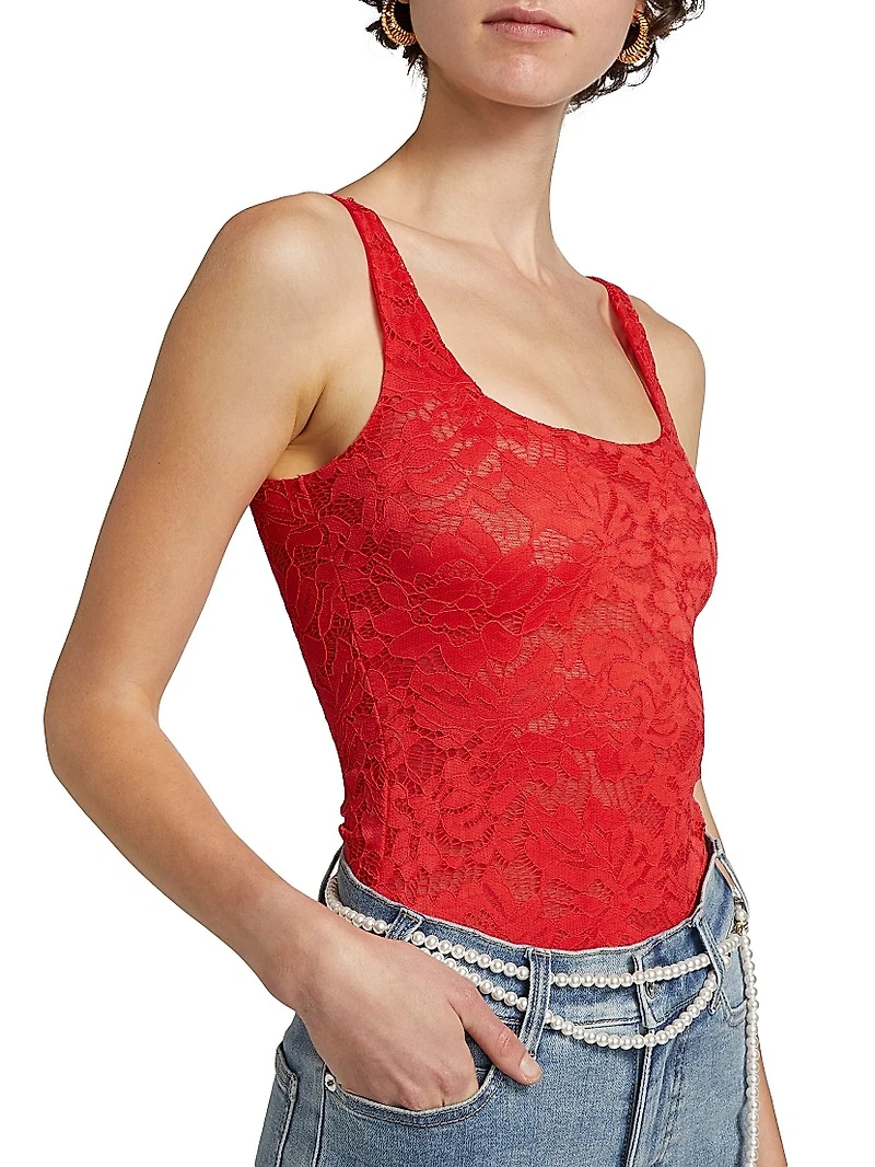 Gigi Floral Lace Bodysuit