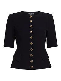 Adriana Crêpe Jacket