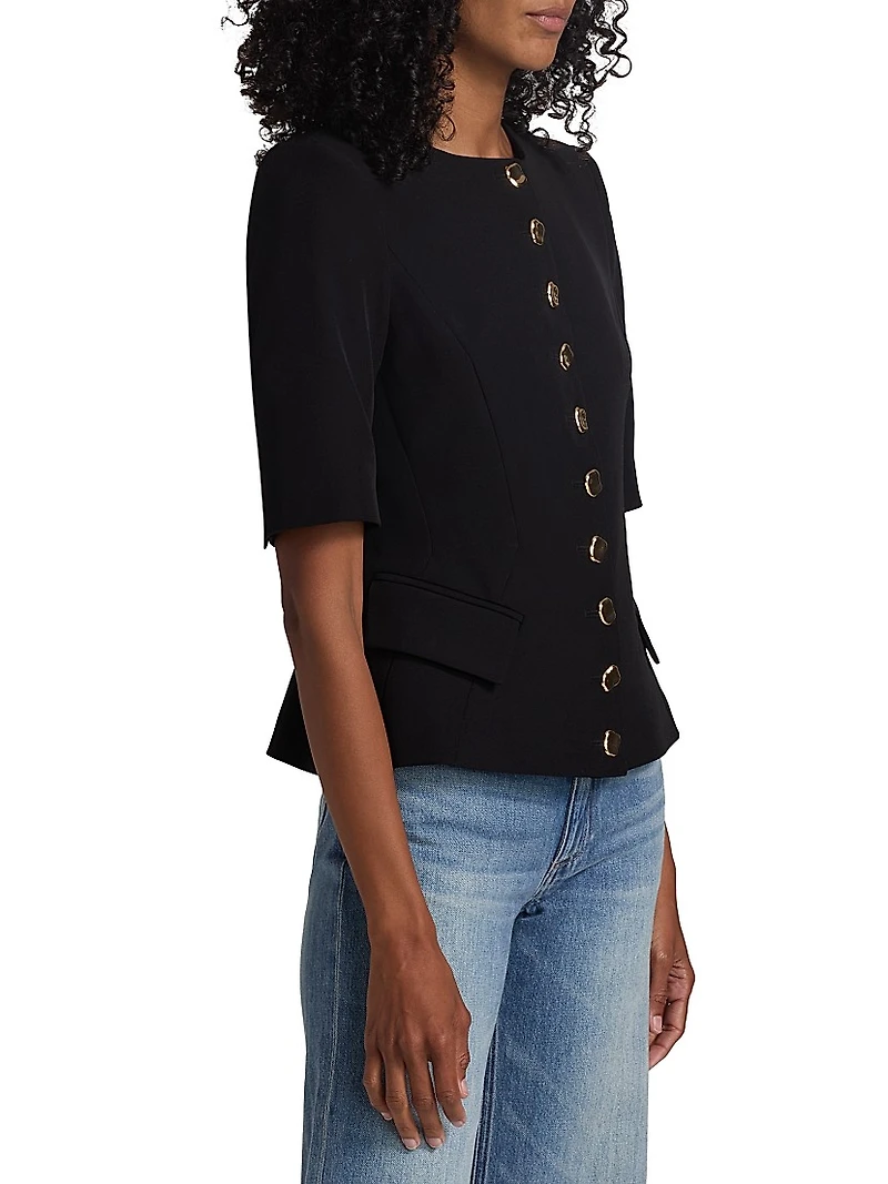 Adriana Crêpe Jacket